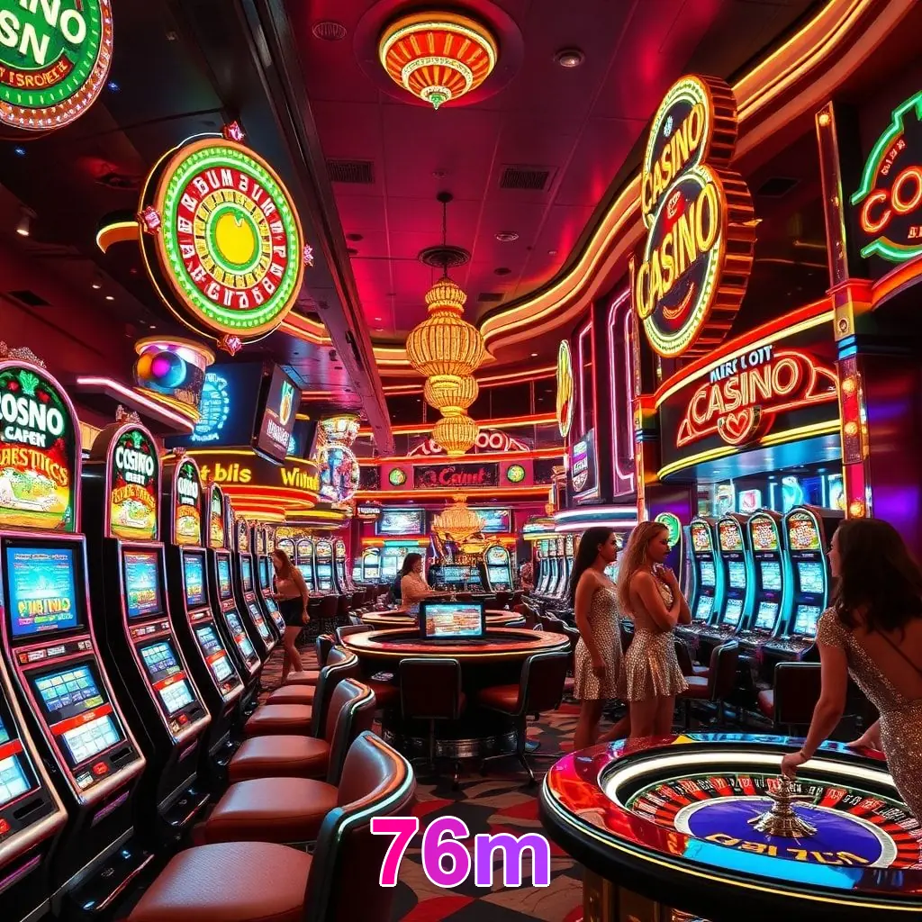 Roleta e blackjack 76m